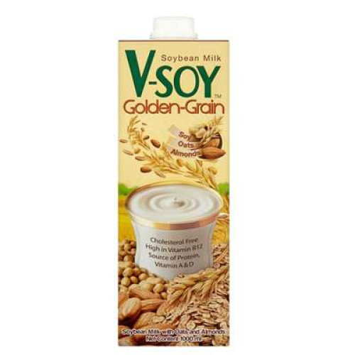 V-SOY GOLDEN GRAIN SOY MILK 1L