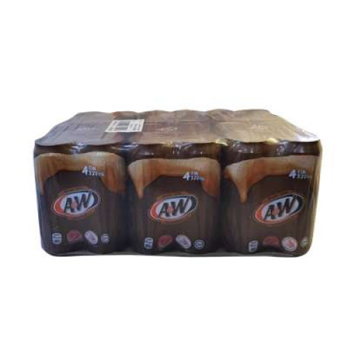 A&W SARSAPARILLA CAN 320ML*4*6 (CARTON)