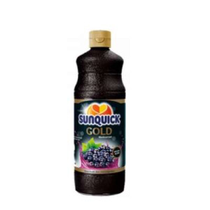 SUNQUICK BLACKCURRANT GOLD CORDIAL 840ML