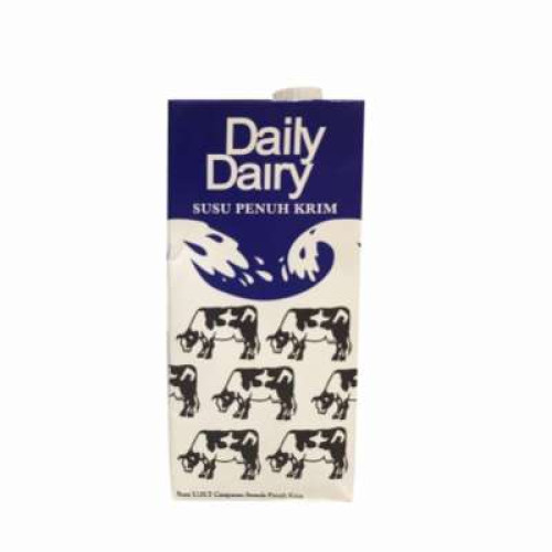 DAILY DAIRY UHT FULL CREAM MILK 1L