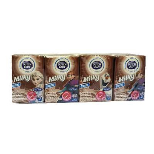 DUTCH LADY MILKY FROZEN CHOCOLATE 125ML*4