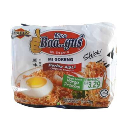 IBUMIE MEE BAAGUS MI GORENG ASLI 70G*5