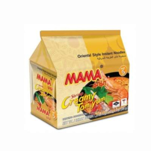 MAMA SHRIMP CREAMY FLV INST NOODLE 55G*5