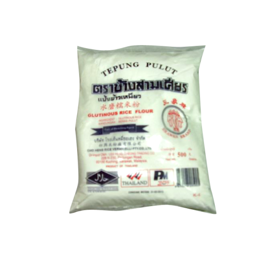 ERAWAN GLUTINOUS RICE FLOUR 500G