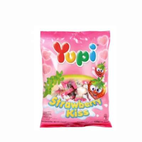 YUPI STRAWBERRY KISS 120G