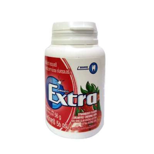 WRIGLEY'S EXTRA XYLITOL STRAWBERRY 56G