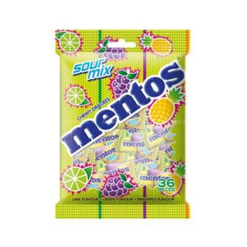 MENTOS SOUR MIX CANDY 36'S