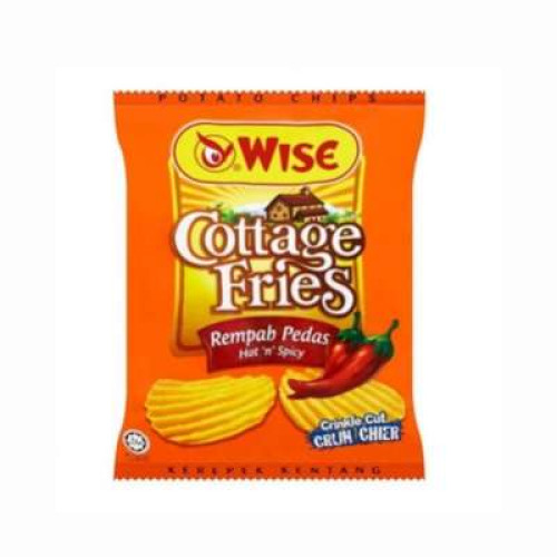 WISE COTTAGE FRIES HOT & SPICY 65G