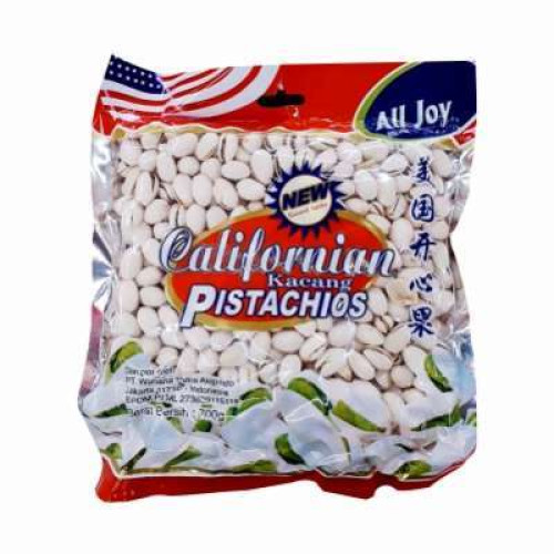 ALL JOY CALIFORNIA PISTACHIOS 700G