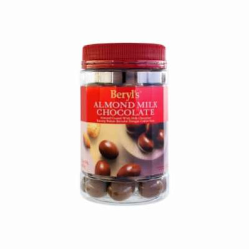 BERYL'S PREMIUM ALMOND MILK CHOC 450G