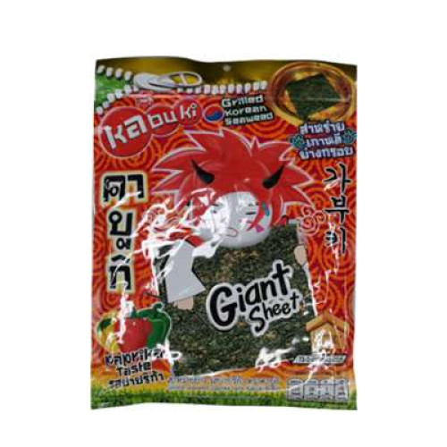 TWIN LOTUS KABUKI GRILLED SEAWEED PAPRIKA 5G*12