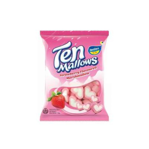 TEN TEN MARSHMALLOW STRAWBERRY 130G