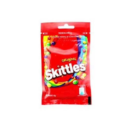 SKITTLES RESEALABLE ORIGINAL 45G