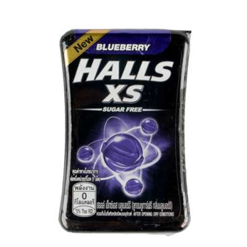 HALLS XS BLUBERRY