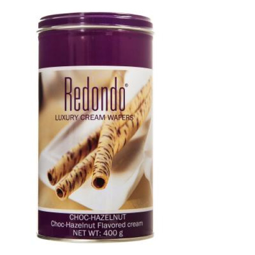 REDONDO WAFER STICK CHOC-HAZLENUT 400G