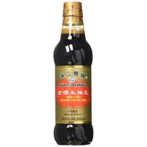 PRB GOLDEN LABEL LIGHT SOY.SAUCE 600ML