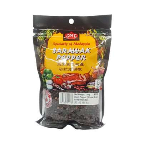 SPIC BLACK PEPPER WHOLE 150G