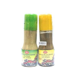 SPIC 2IN1 WHT P.GROUND 50G+BLK P.GROUND 40G 50G&40