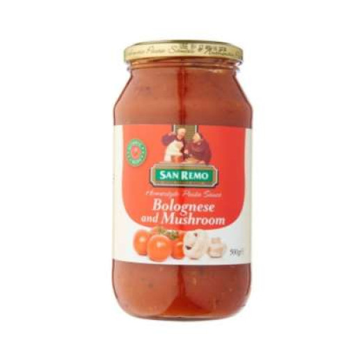 SAN REMO BOLOGNESE & MUSHROOM 500G