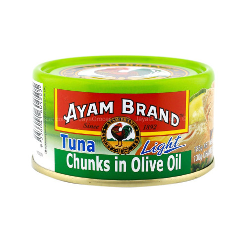 AYAM BRAND TUNA CHUNKS IN OLIVE OIL 150G