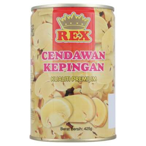 REX SLICED MUSHROOM 425G