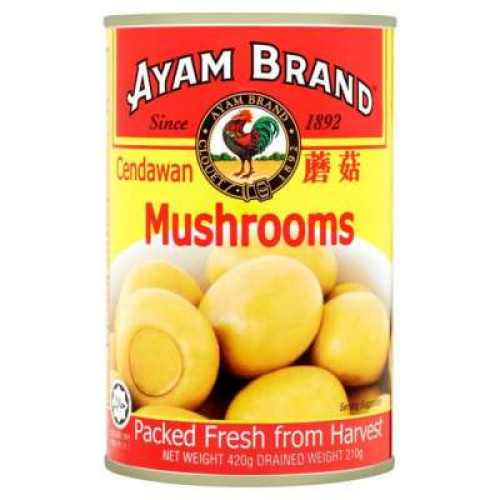 AYAM BRAND WHOLE MUSHROOMS 420G