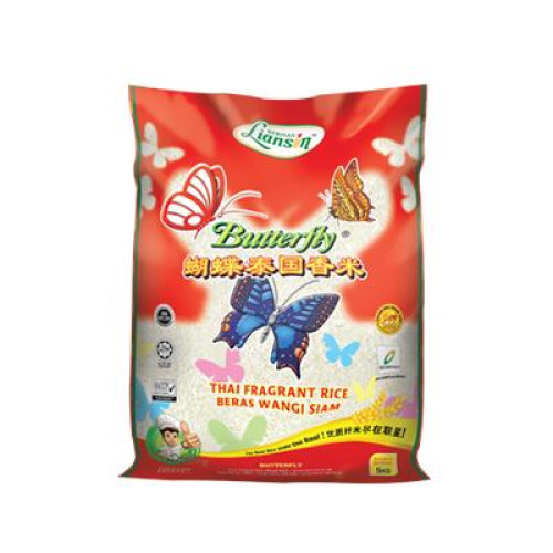 BUTTERFLY THAI FRAGRANT RICE 5KG