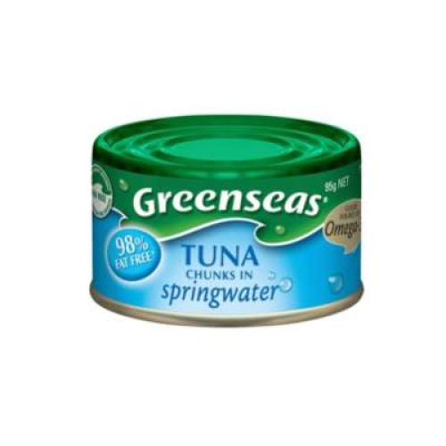 GREENSEAS TUNA CUNK IN SPRINGWATER 95G