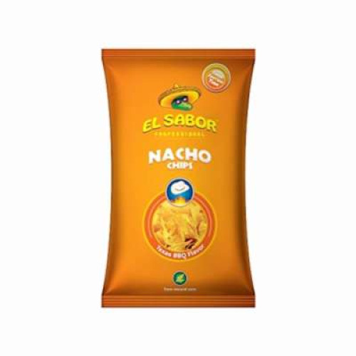 EL SABOR NACHO CHIPS BBQ 500G