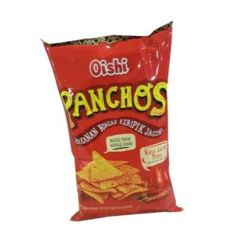 OISHI PANCHOS HOT & SPICY CORN 160G