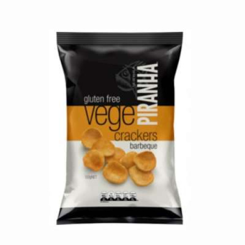 PIRANHA VEGE CRACKERS - BARBEQUE 100GM