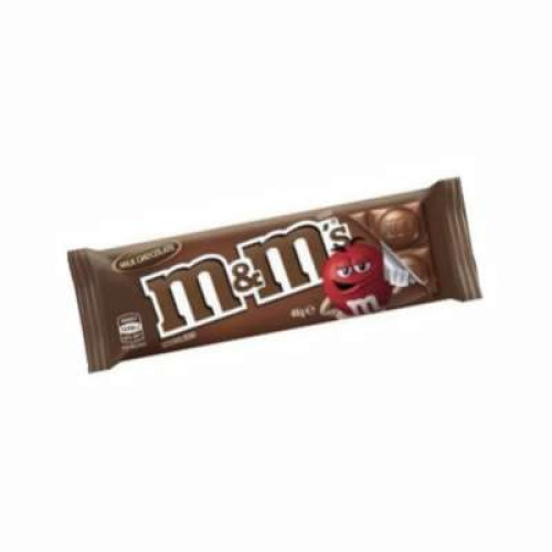 M&M MILK CHOC BAR 46G