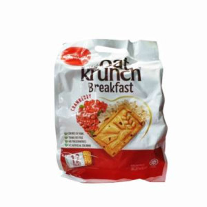 OAT KRUNCH BREAKFAST CRANBERRY 384G 