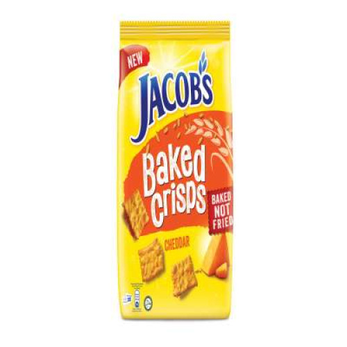 JACOB BAKED CRISPS 229 G CHEDDAR 