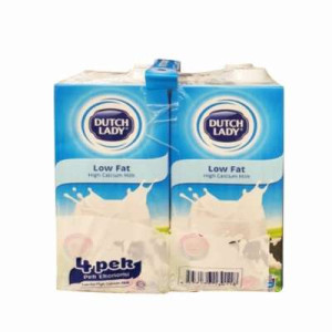 DL  UHT LOW FAT  1L X 4