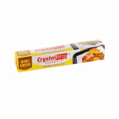 CRYSTAL WRAP BPR5M BAKING PAPER ROLL(300MMX5M)