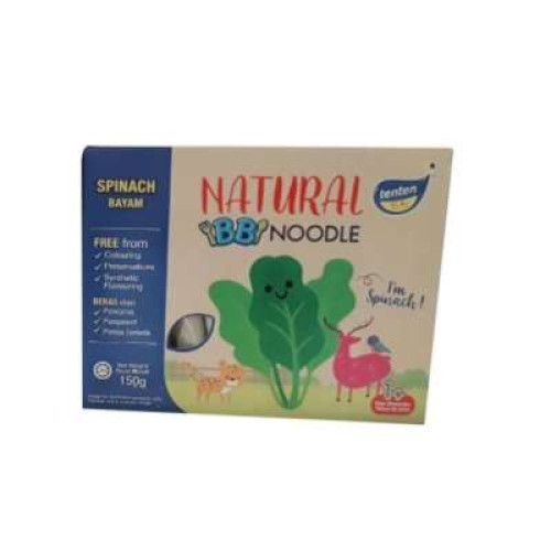 TEN TEN NATURAL BABY NOODLE SPINACH 150G