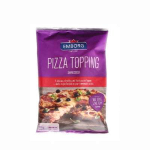 EMBORG SHREDDED PIZZA TOPPING 200G