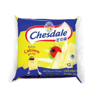 CHESDALE CHEESE (12S) 250G