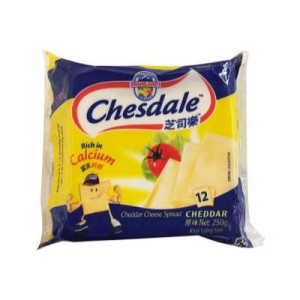 CHESDALE CHEESE (12S) 250G