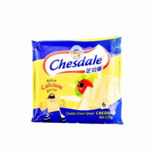 CHESDALE CHEESE (6S) 125G