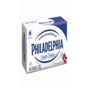 PHILY CREAM CHEESE BLOCK 250G PHILY CREAM CHEESE BLOCK 250G