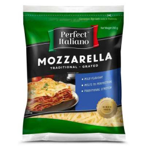 PERFECT ITALIANO MOZZARELLA GRATED 250G