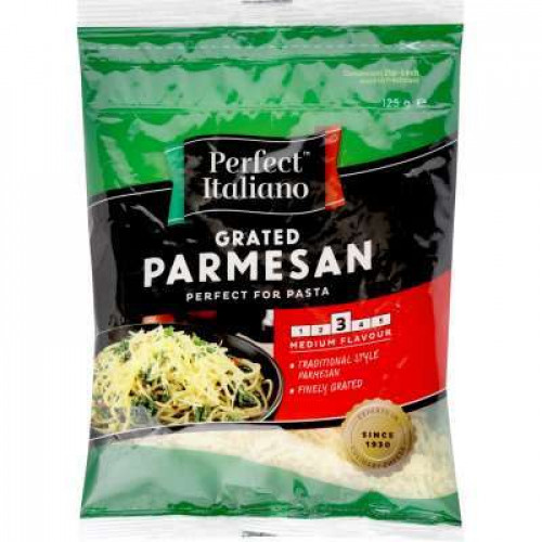 PERFECT ITALIANO PARMESAN GRATED 125G