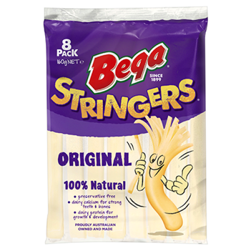 BEGA STRINGERS CHEESE 20G*4