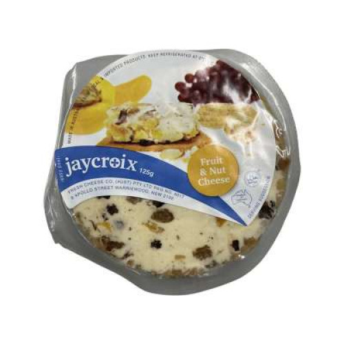 JAYCROIX NUT & FRUIT CHEESE 125G