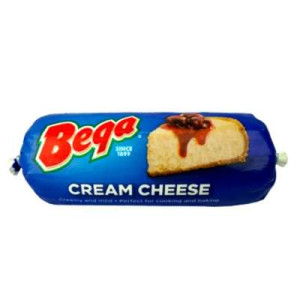 BEGA CREAM CHEESE CHUBS 250G BEGA CREAM CHEESE CHUBS 250G