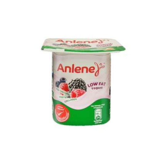 ANLENE LOW FAT YOGURT MIXED BERRIES 110G