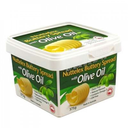 NUTTELEX OLIVE OIL MARGARINE SPREAD 375G