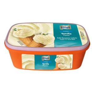KING'S ICE-CREAM VANILLA 1.2L